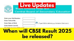 When will CBSE Result 2025 be released?